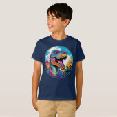 Tyrannosaurus Rex - Classic Dinosaur T-shirt T-shi (Voorkant volledig)