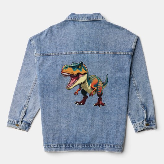 Tyrannosaurus Rex Denim Jacket (Achterkant)