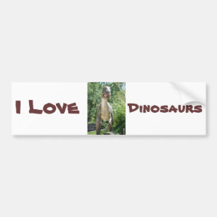 Tyrannosaurus Rex Dinosaur Bumpersticker