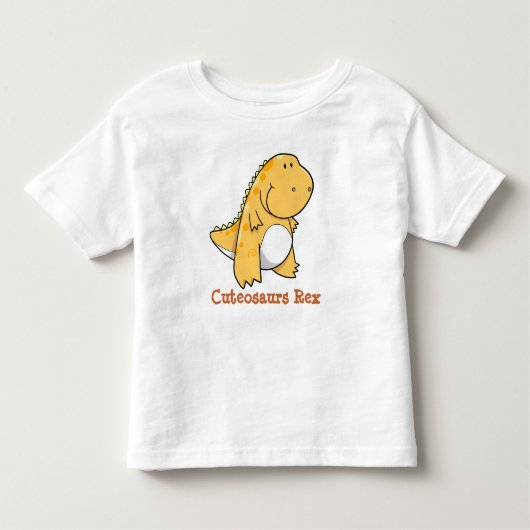 Tyrannosaurus Rex Dinosaur Cuteosaurs T-Shirt (Voorkant)