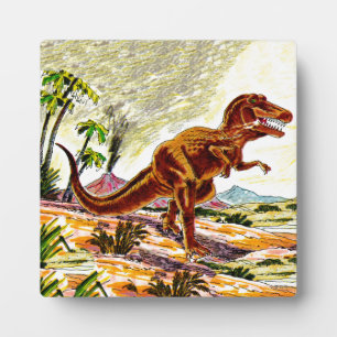 Tyrannosaurus Rex Dinosaur Fotoplaat