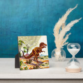 Tyrannosaurus Rex Dinosaur Fotoplaat (Insitu)