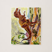 Tyrannosaurus Rex Dinosaur Legpuzzel (Verticaal)