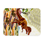 Tyrannosaurus Rex Dinosaur Magneet (Horizontaal)