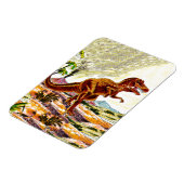 Tyrannosaurus Rex Dinosaur Magneet (Linkerzijde)