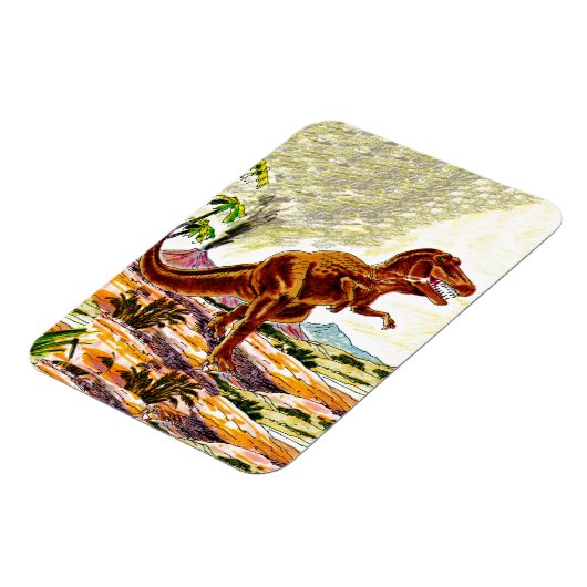 Tyrannosaurus Rex Dinosaur Magneet (Linkerzijde)