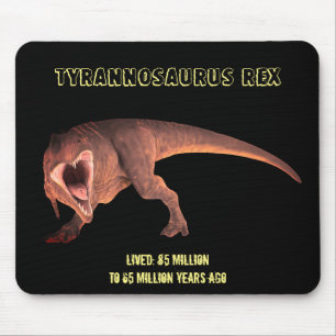 Tyrannosaurus Rex Dinosaur Mousepad Muismat