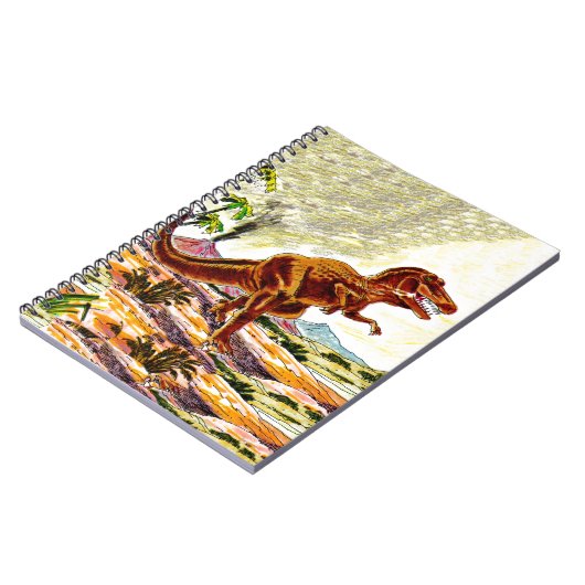 Tyrannosaurus Rex Dinosaur Notitieboek (Linkerzijde)
