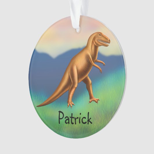  Tyrannosaurus Rex Dinosaur Ornament (voorkant)