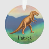Tyrannosaurus Rex Dinosaur Ornament (voorkant)