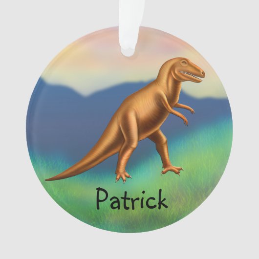 Tyrannosaurus Rex Dinosaur Ornament (voorkant)