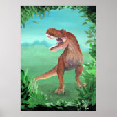 Tyrannosaurus Rex Dinosaur Poster (Voorkant)