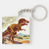 Tyrannosaurus Rex Dinosaur Sleutelhanger (Achterkant)