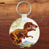 Tyrannosaurus Rex Dinosaur Sleutelhanger (Voorkant)