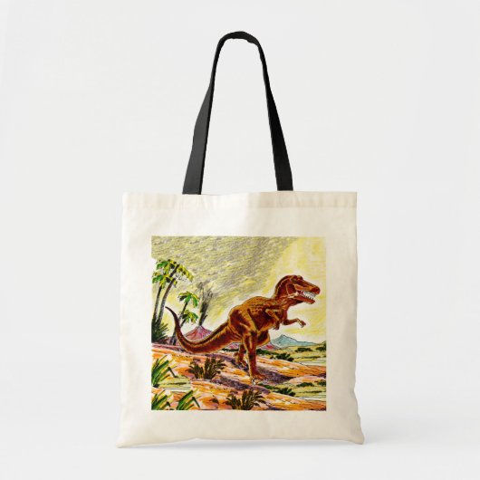 Tyrannosaurus Rex Dinosaur Tote Bag (Voorkant)