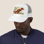 Tyrannosaurus Rex Dinosaur Trucker Pet (In situ)