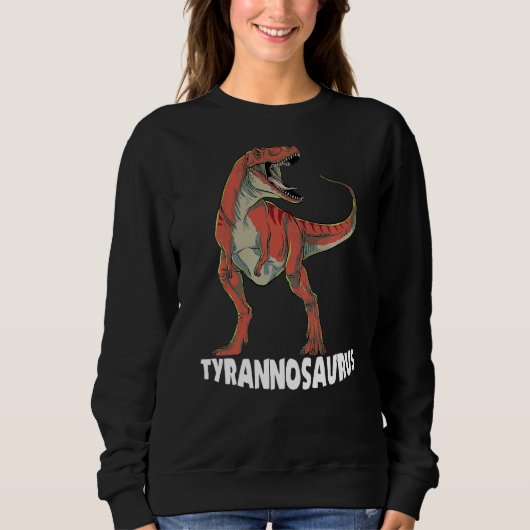 Tyrannosaurus Rex Dinosaur Trui (Voorkant)