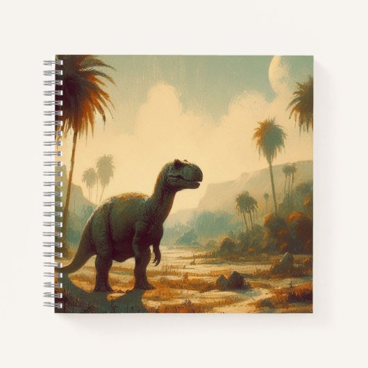 Tyrannosaurus rex dinosaurus-Notitieboek Notitieboek (Voorkant)