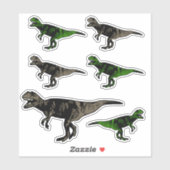Tyrannosaurus rex dinosaurus-Stickers Sticker (Vel)