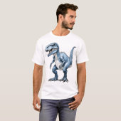 Tyrannosaurus Rex Dinosaurus T-shirt (Voorkant volledig)