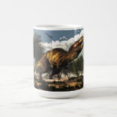 Tyrannosaurus rex en eieren daarvan koffiemok (Center)