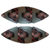 Tyrannosaurus rex eng gezicht, Football (Panelen)