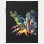 Tyrannosaurus Rex Fleece Deken (Voorkant)