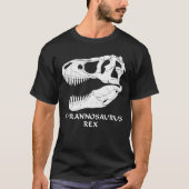 Tyrannosaurus Rex Fossil Skull T-Shirt (Voorkant)