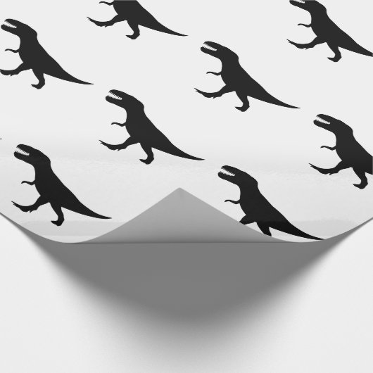 Tyrannosaurus Rex Gift Wrap Papier (Hoek)