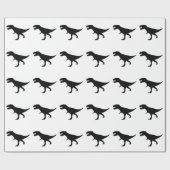 Tyrannosaurus Rex Gift Wrap Papier (Vlak)