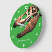 Tyrannosaurus rex grote klok (Hoek)