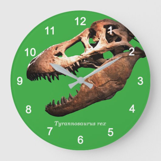 Tyrannosaurus rex grote klok (Voorkant)