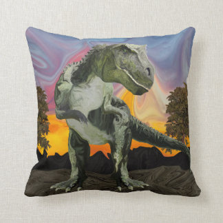 Tyrannosaurus Rex in het Twilight-uur Kussen