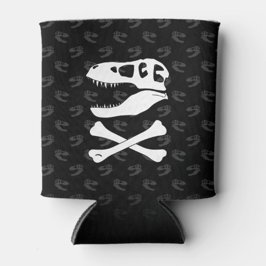 Tyrannosaurus Rex Jolly Roger Blikjeskoeler (Voorkant)