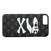 Tyrannosaurus Rex Jolly Roger Case-Mate iPhone Case (Achterkant (Horizontaal))