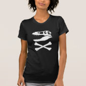 Tyrannosaurus rex Jolly Roger T-shirt (Voorkant)