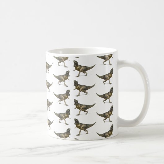 Tyrannosaurus Rex Koffiemok (Rechts)
