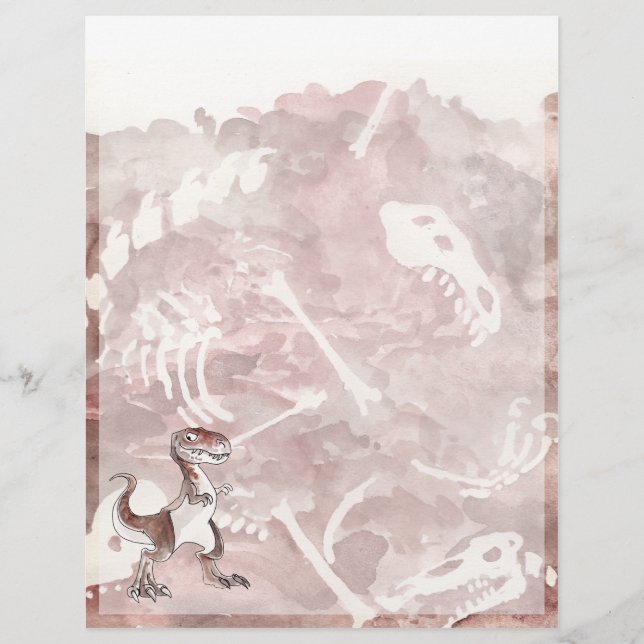 Tyrannosaurus Rex Letterhead (Voorkant)