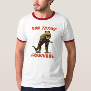 Tyrannosaurus Rex met AK T-shirt