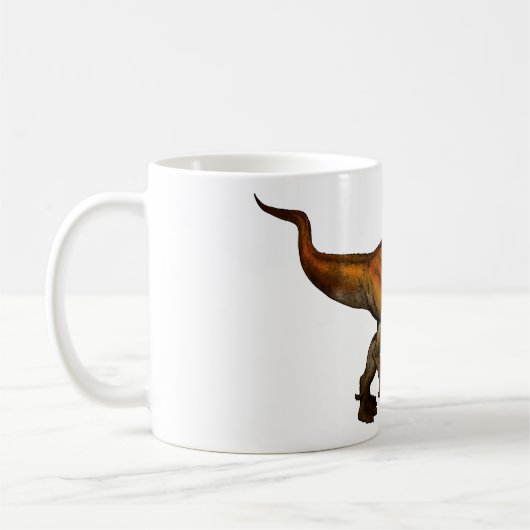 Tyrannosaurus Rex met T-Rex Koffiemok (Links)