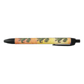 Tyrannosaurus Rex Pattern Sinaasappel Zwarte Inkt Pen (Bodem)
