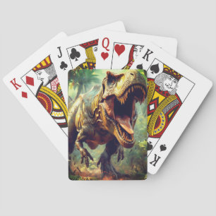 Tyrannosaurus Rex Pokerkaarten