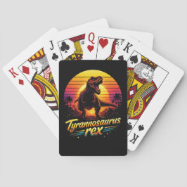Tyrannosaurus Rex Pokerkaarten