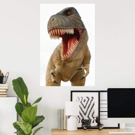 Tyrannosaurus Rex Poster (Thuiskantoor)