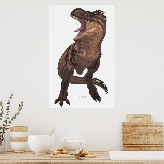 Tyrannosaurus rex poster (Keuken)