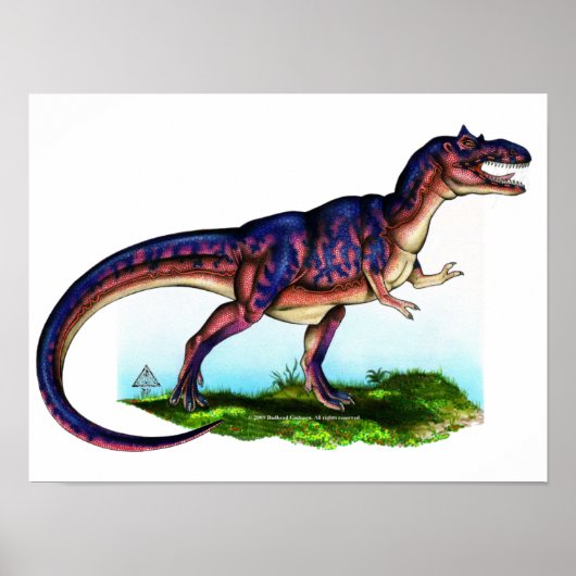 Tyrannosaurus Rex Print (Voorkant)