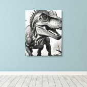 Tyrannosaurus Rex Print Nieuwheid: T-Rex (Insitu (Houten vloer))