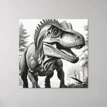 Tyrannosaurus Rex Print Nieuwheid: T-Rex