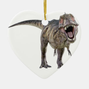 Tyrannosaurus Rex Roaring naar voren Keramisch Ornament