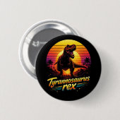 Tyrannosaurus Rex Ronde Button 5,7 Cm (Voorkant /achterkant)